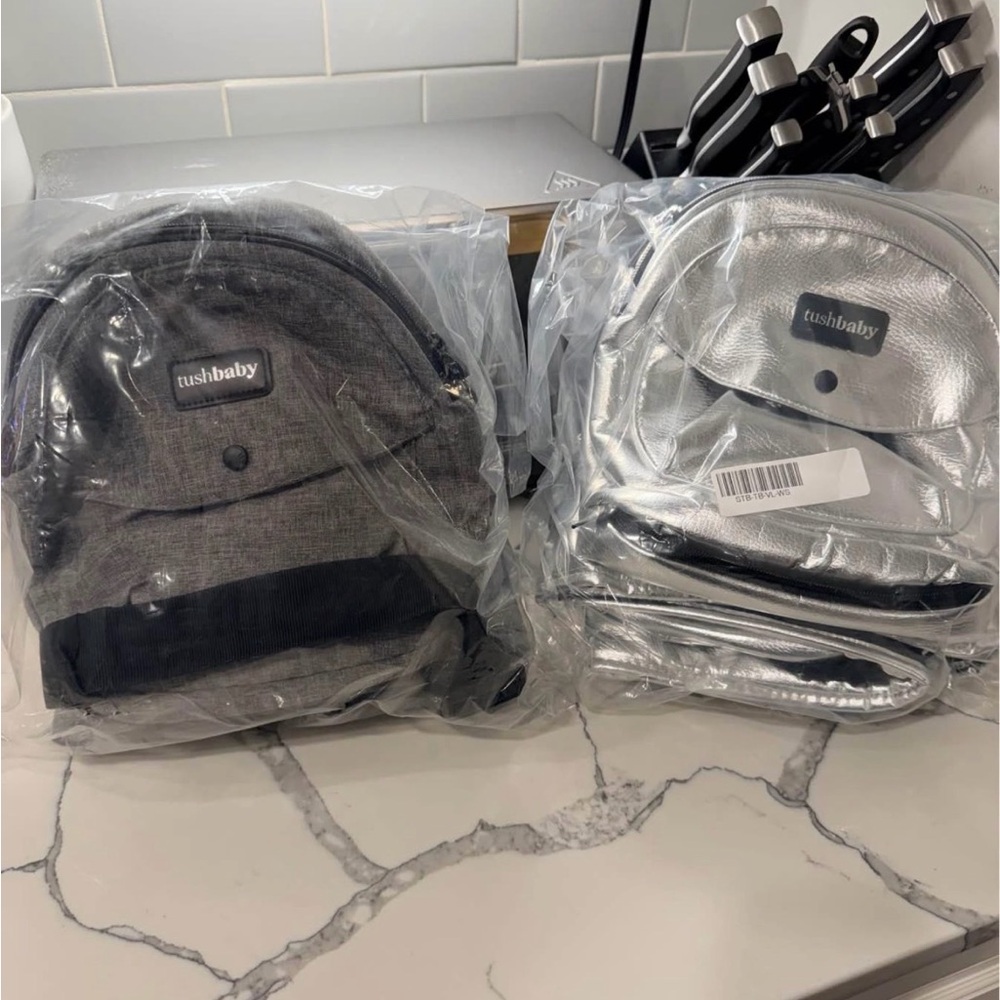 Tushbaby - Gray and Silver